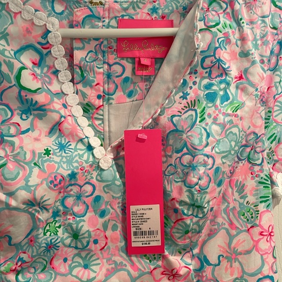 Lilly Pulitzer Braylin Stretch Shift Dress NWT - Picture 4 of 9